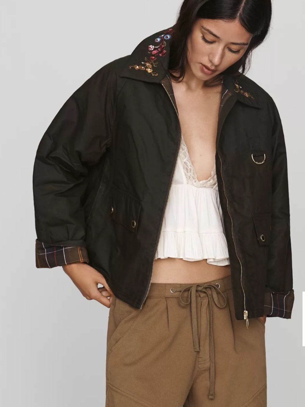 Barbour x Anthropologie Teagen Utility Jacket